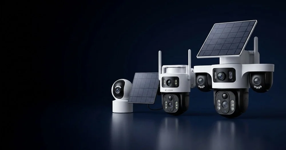 Yoosee 4G solar camera lineup