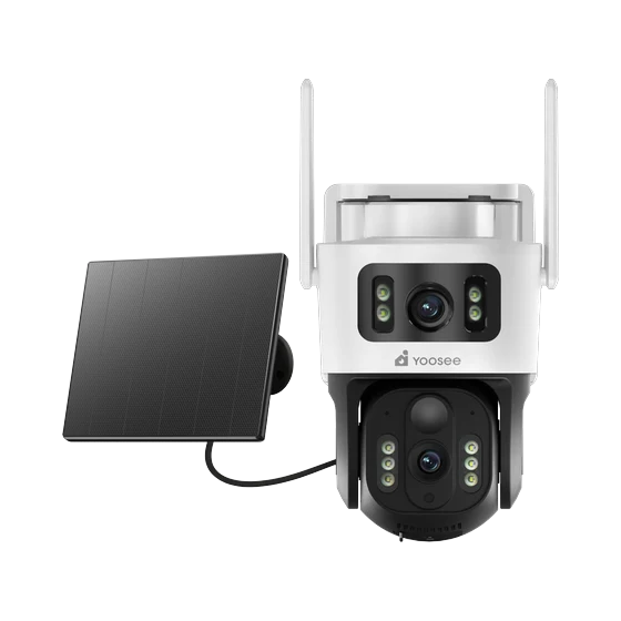 Solar dual-lens camera RA4